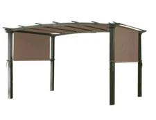 Garden Winds Universal Replacement Canopy Top Pergola Cover NUTMEG  LCM 490