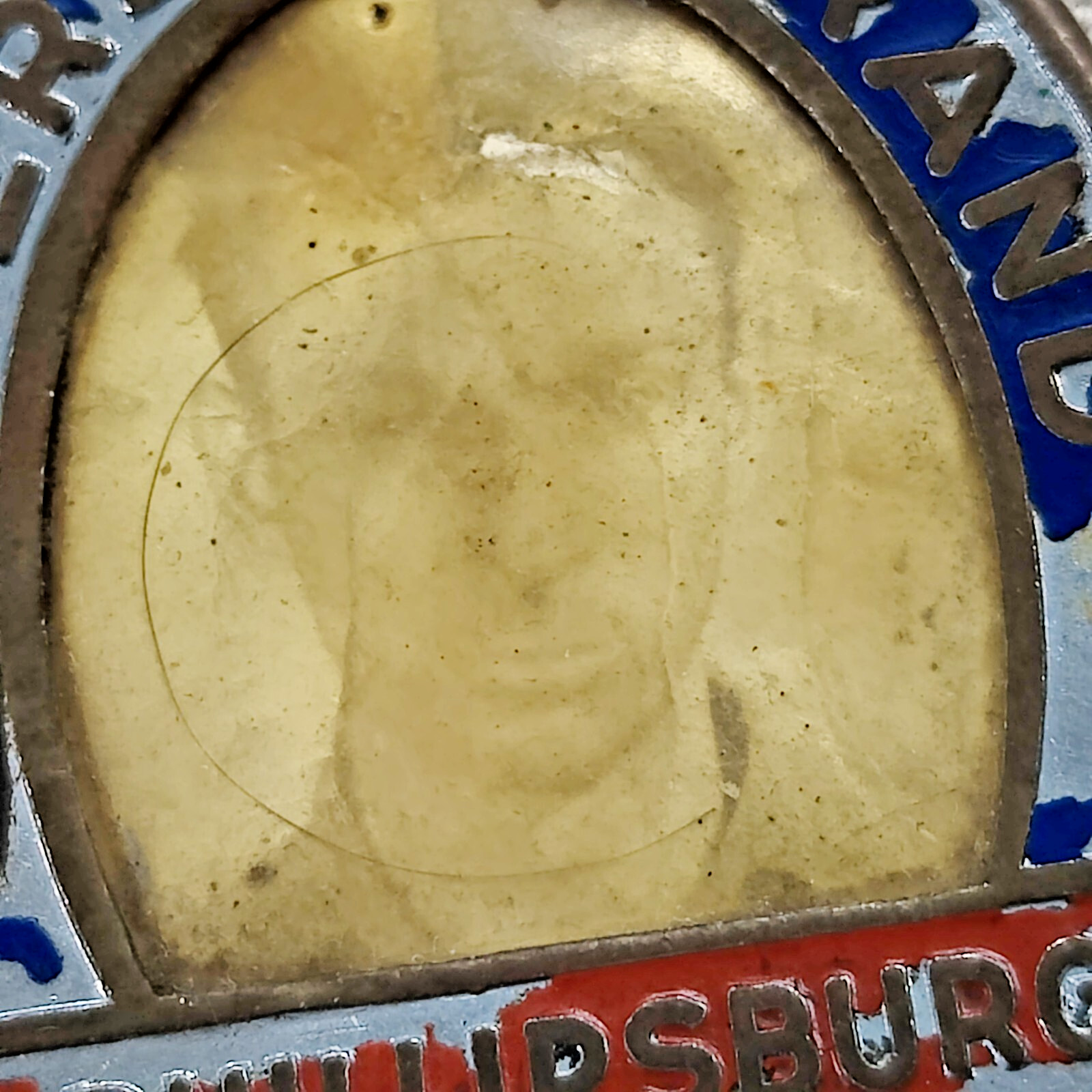 Vintage Ingersoll Rand Employee ID Badge Phillipsburg New Jersey Whitehead Hoag