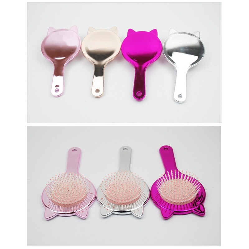 Professional for Cat Ear Hair Brush Detangling Hairbrush Massage Scalp