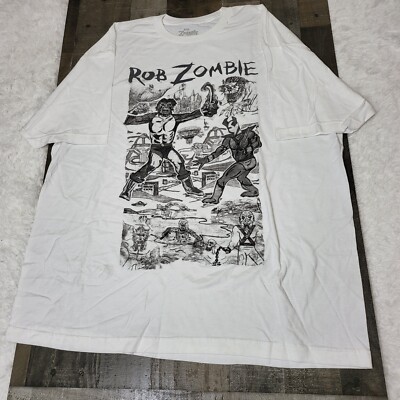 Rob Zombie King Freak Battle Royale T-shirt XXL 2XL