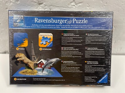 Ravensburger Puzzle 1000 Pezzi Times Square Con Realtà Aumentata – 19306, 70x50 Cm