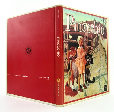 PINOCCHIO Carlo Coloddi & Sergio Rizzato 1963 Golden Press