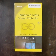 Glass Screen Protector for iPhone 11 Pro and iPhone XS/X Tempered Glass 2-Pack