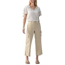 Social Standard by Sanctuary Women's Portside Cargo Crop Pant - XXL