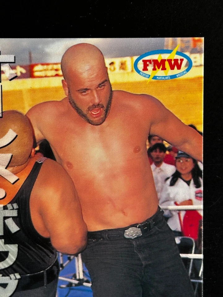 Horace Hogan Horace Boulder Pro Wrestling Card 87 Professional Japanese 1996 BBM - Image 3 of 4