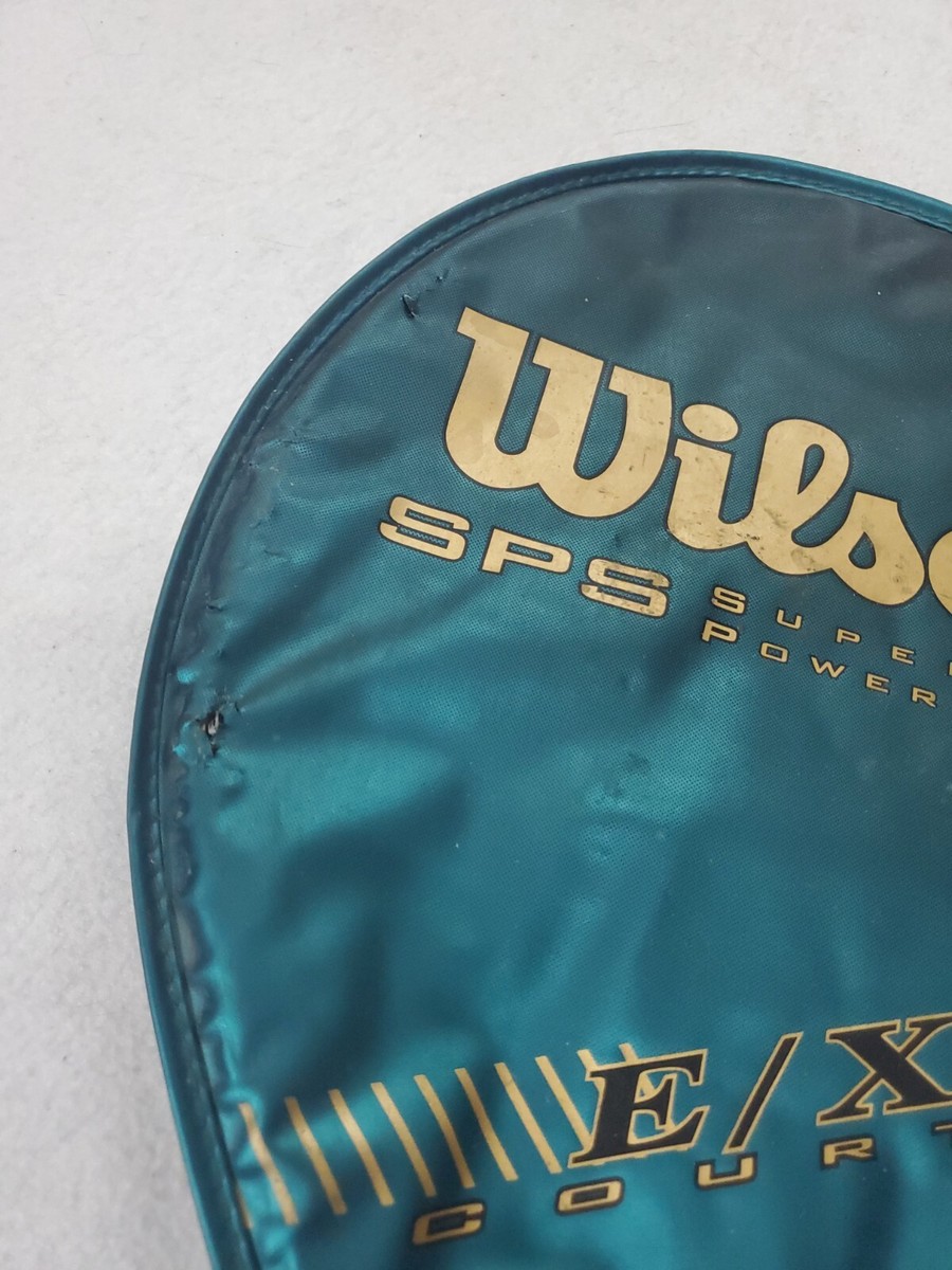 Wilson Court E/X ex Oversize Tennis Racquet, With Cover, L4