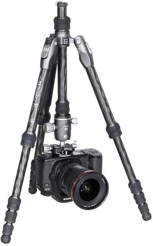 Benro Rhino Carbon Fiber Zero Series Travel Tripod with VX20 Head FRHN05CVX20 - Picture 2 of 7