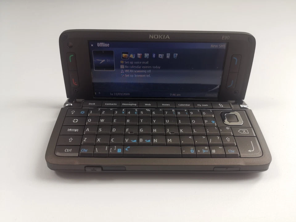 99%Ne w Nokia E90 3G Bluetooth WIFI GPS 4.0" 3MP Unlocked Mobile Phone with box - Image 4 of 4