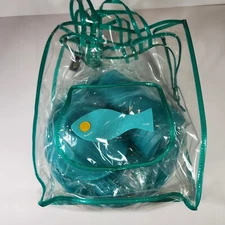 NEW PICNIC BAG dishes plates knife spoon fork Tote for CAMPING VACATION TAILGATE