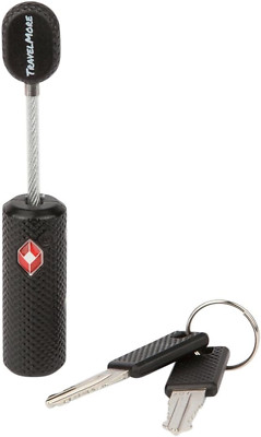 TSA Approved Luggage Locks with Keys for Travel Flexible Ultra Secure Mini Key
