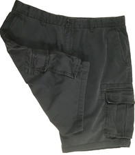 Dockers 6 Pocket Cargo Shorts Men's Size 38, 9.5" Inseam Dark Blue Cotton Flat