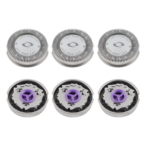 6-Pack HQ56 Replacement Shaver Heads for Philips Norelco HQ3 HQ4 HQ55 HQ56 HQ6 - Bild 8 von 8