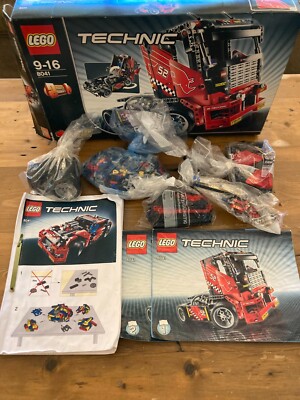 LEGO 8041 TECHNIC 2 in 1 Race Truck Read Description | eBay
