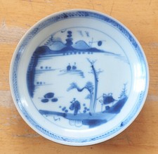 Ca Mau Schiffswrack Porzellan Schälchen Saucer Yonghzen China ca 1725 Blue White