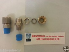 DMC8-4N FREESHIPSAMEDAY 2X DK-LOK 1/2" TUBE OD COMPRESSION X 1/4" MALE NPT