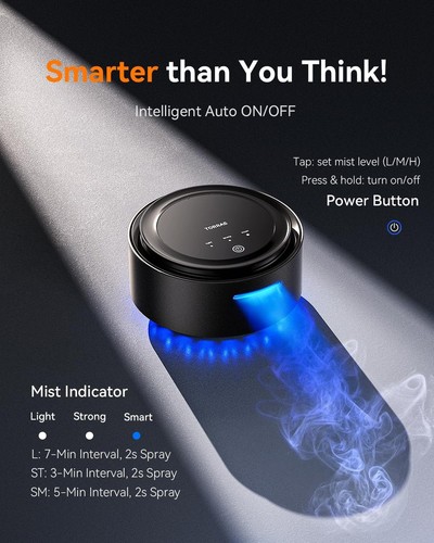 TORRAS Smart Car Air Freshener, Ultra-wide Ultrasonic Atomization Car Freshen... - Picture 4 of 8