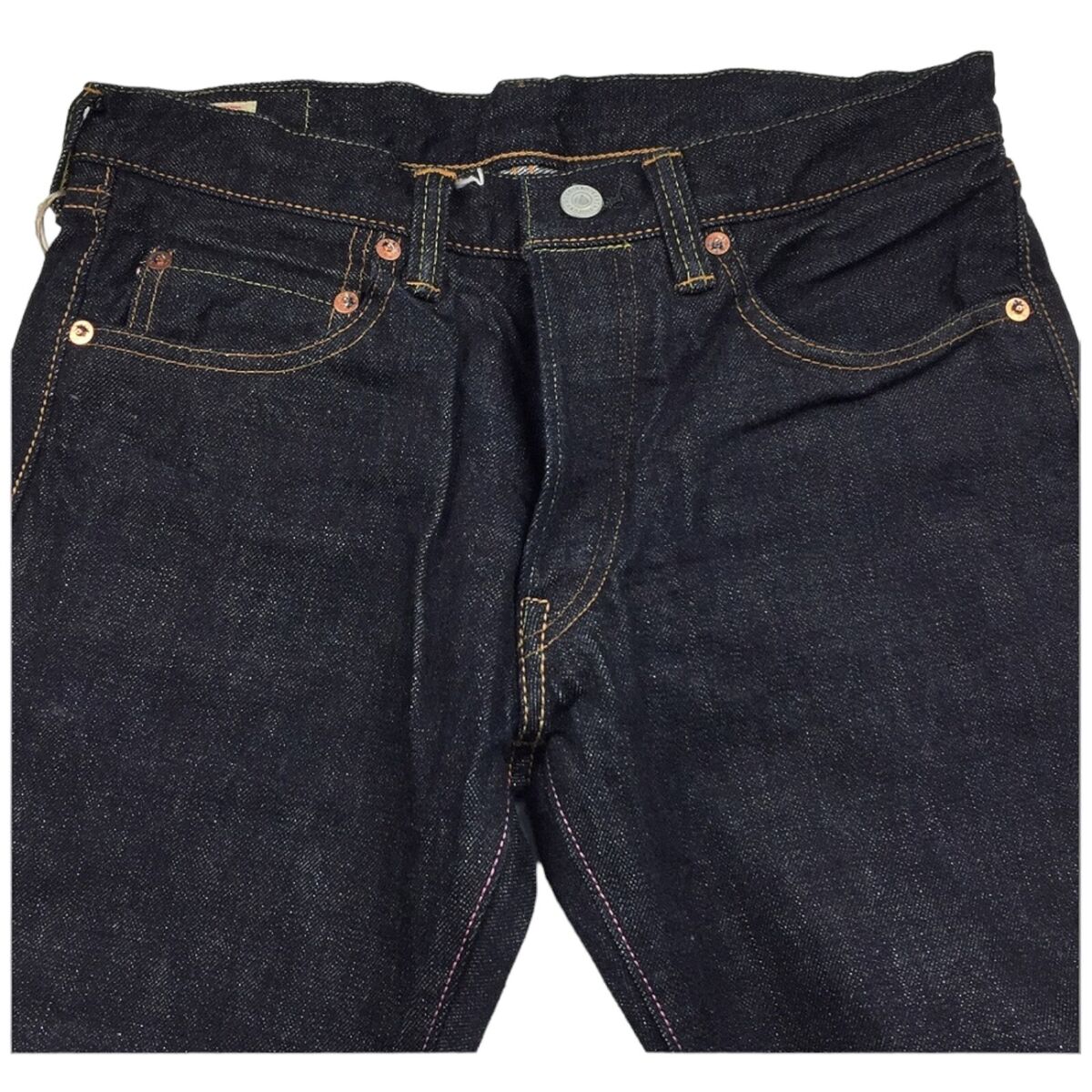 Momotaro Jeans Vintage Label 15.7oz Tight Straight Button Momotaro Jeans Vintage Label 15.7oz Tight Straight Button