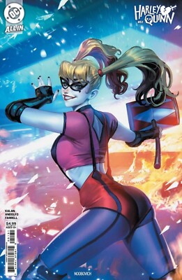 HARLEY QUINN #51 - Noobovich Card Stock Variant - NM 2025 | eBay
