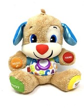 Fisher Price Laugh And Learn Interactive Learning Plush Puppy Talking Toy