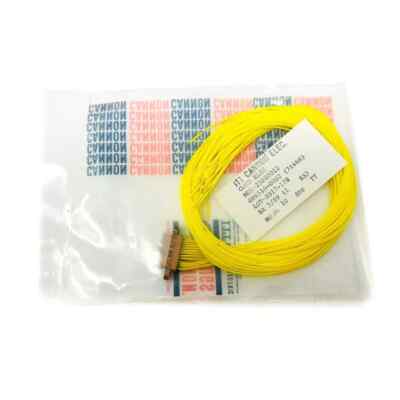 ITT Cannon MDM-25PH001B D-Sub Micro-D Yellow Connector Cable 096516-0002