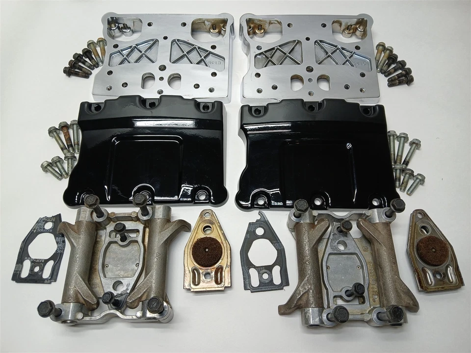 Harley-Davidson Softail FXS Blackline 2011 conjuntos de caja basculante negro 103" Foto 2 de 4