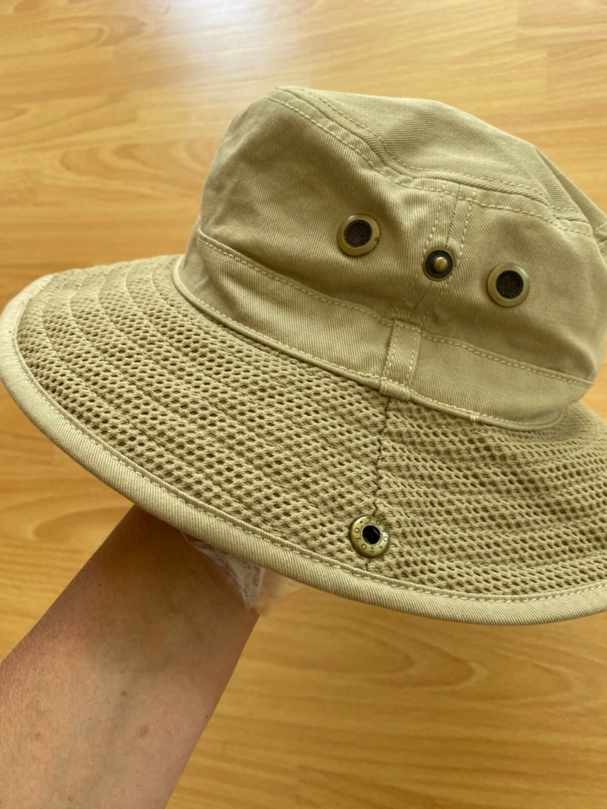 $42 Gap Boys Khaki Outdoor Sun Visor Hat Hiking Fishing Travel sz S/M (2-3) New