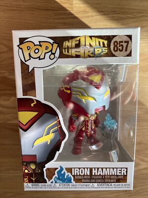 Marvel Infinity Warps Iron Hammer 857 Funko Pop OVP Rare Selten