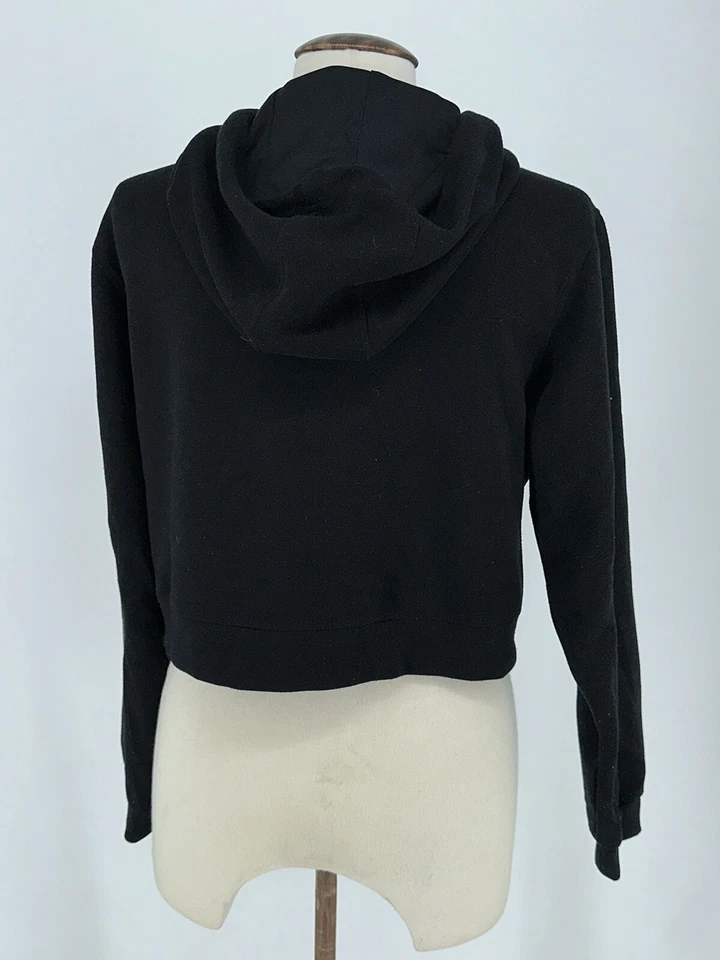 Only Play Women’s Black Cropped Hoodie Size M - Image 3 of 4