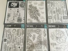HERO ARTS PARTNERS COLLABORATIVE SET 6 8 Stamp Set YOU PICK New