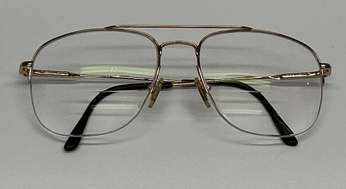 Vintage Aviator/Pilot Eyeglasses, Safilo Elasta Gold Tone
