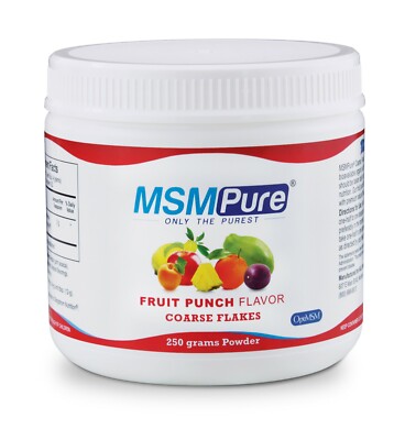 Kala Health MSMPure Fruit Punch Flavored MSM Coarse Powder