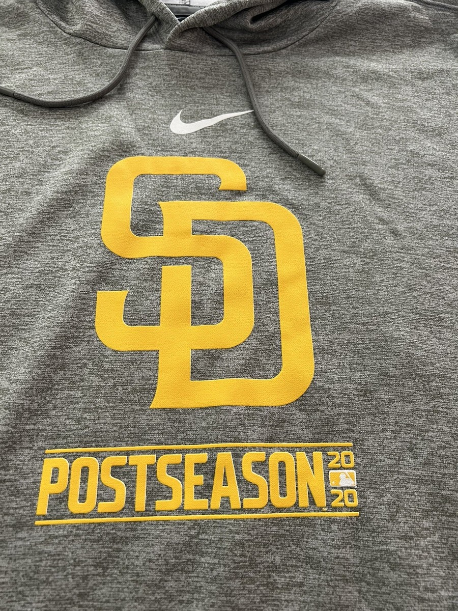 San Diego Padres 2020 Post Season Nike Dri Fit MLB Hooded