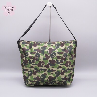 BAPE A Bathing Ape Camo Shoulder Bag Crossbody 2019 SMR Japan