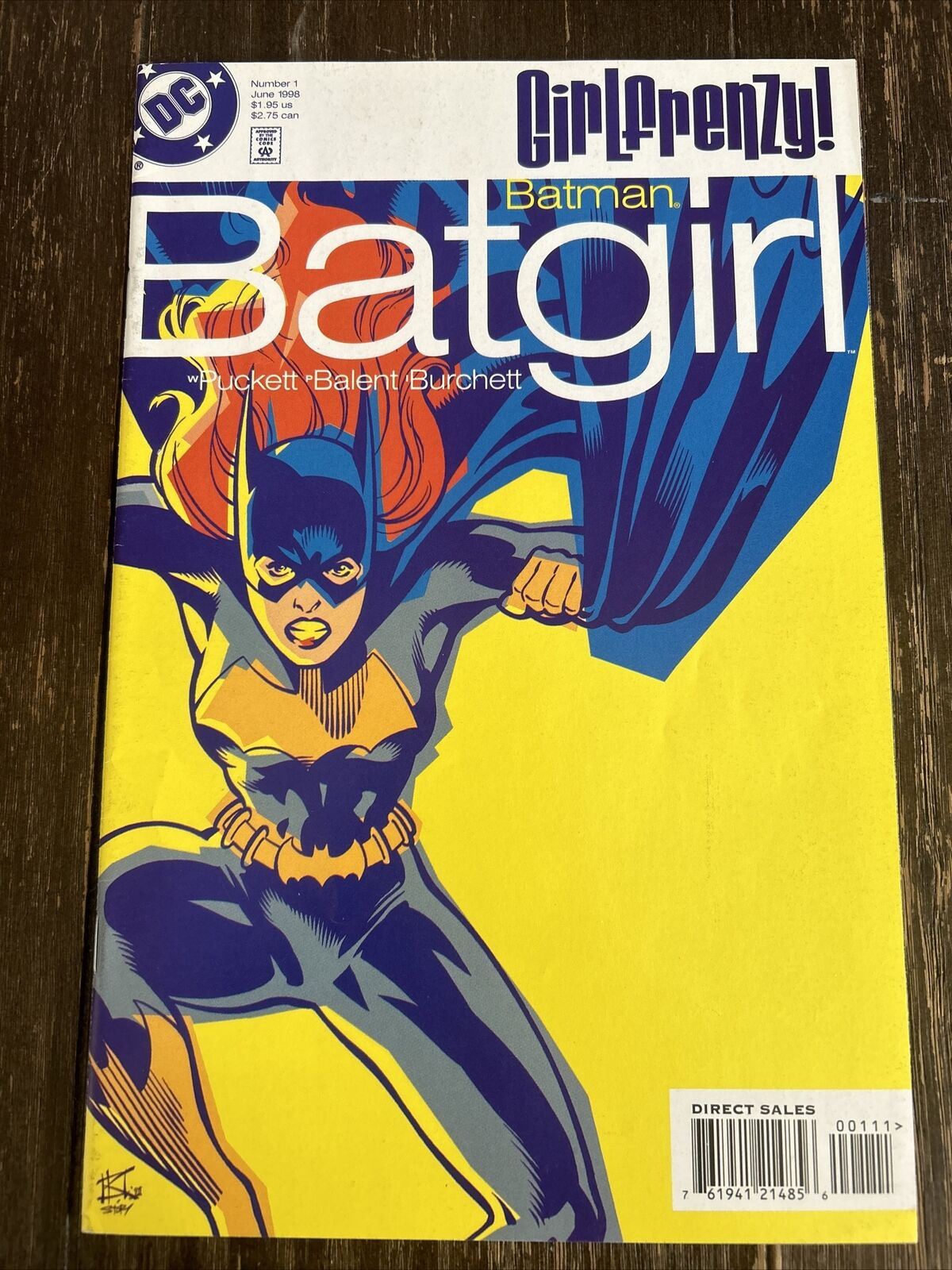 DC Batman Batgirl Girl Frenzy 1 1998 Mid Grade Combined Shipping