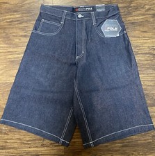 NWT Vintage Y2K Southpole Blue Baggy Denim Jeans Shorts Sz.32 Skater Grunge