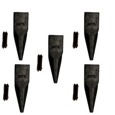 5 PK 23T 23TL 230TL Tiger Long Bucket Teeth 23FP Flexpins For Deere Case Backhoe