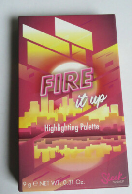 Sleek MakeUP FIRE It Up Highlighting Palette Highlighter Schimmer 9g
