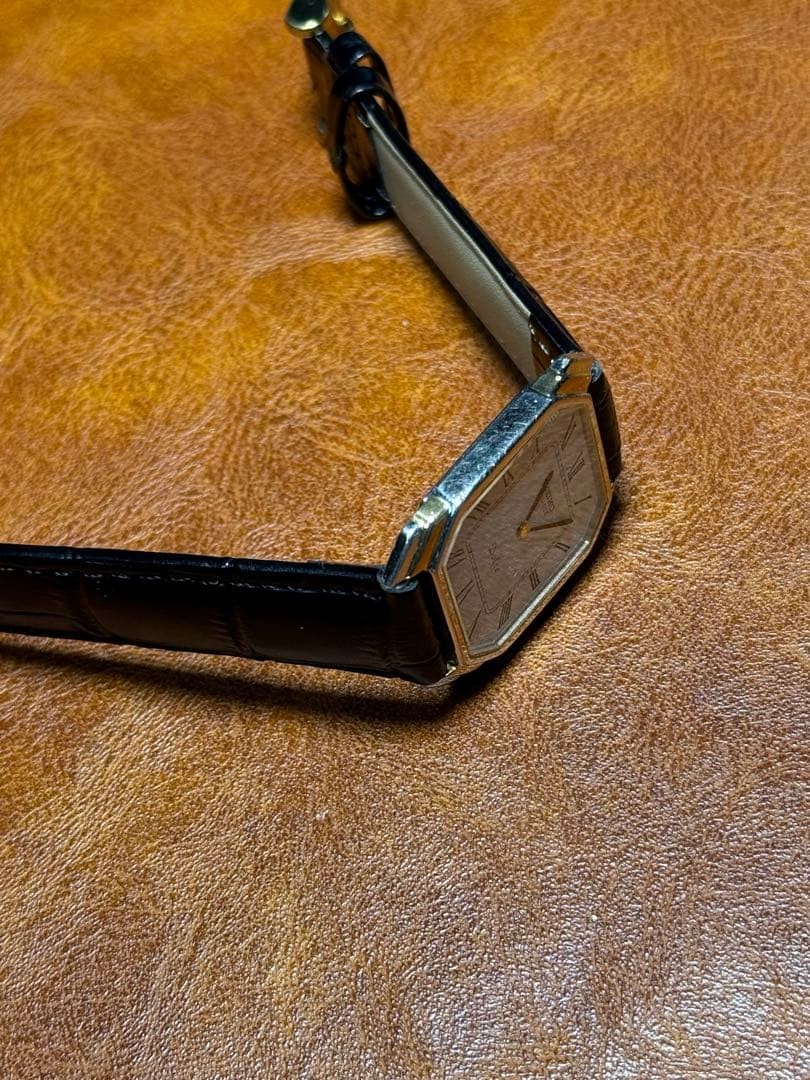 A156 Rare Working Seiko Dolce Rectangular Watch f… - image 11