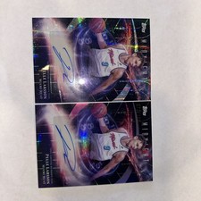 Pelle Larsson 2 Card Lot. 2025 Topps Midnight. Stroke Of Midnight 1- /199 1 Reg