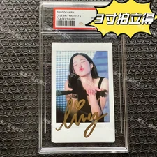 Ling Ling Autograph Photos Polaroid Signature Fidelity Gifts 3 Inch 邝玲玲亲笔签名