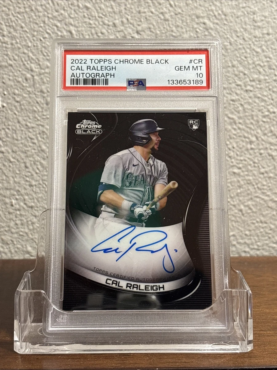 2022 Topps Chrome Black - Cal Raleigh #CBA-CR for sale | eBay