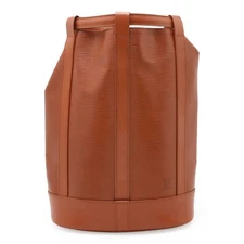 Louis Vuitton Randonnée Epi Shoulder Bag Women Brown One Size