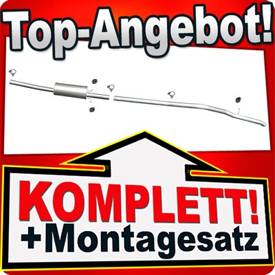 Auspuff für FORD TRANSIT (V363) 2.0 EcoBlue 2.2 TDCi LWB 2013-2019 Auspuffanlage