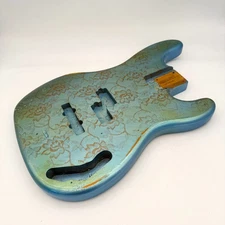 Precision Bass Body Allparts USA Relic Lace Light bb531