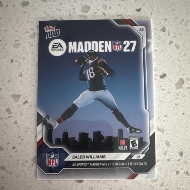2024 Topps Now - Caleb Williams #8 Football Sports Trading Card