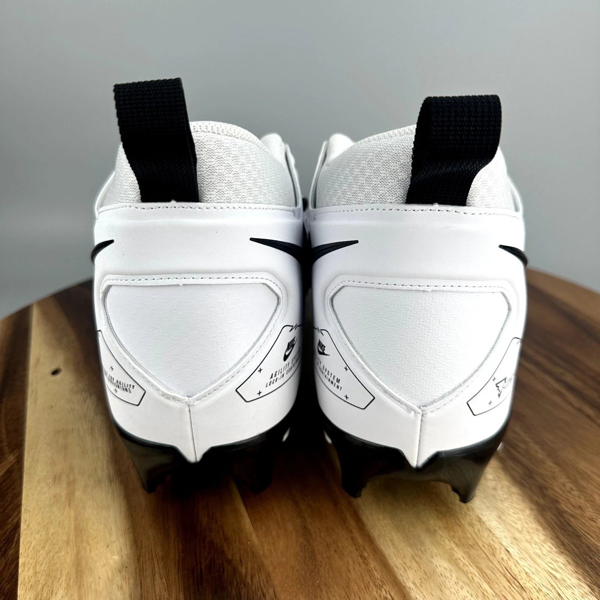 Nike Alpha Menace Detachable Football White Cleats DR5662  display picture 1
