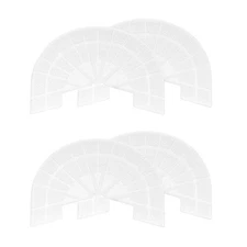 2set Heel Plates Sole Protector Size 8.5-9 Non Slip Pad Replacement Transparent