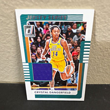 Panini 2025 Donruss WNBA Jersey Series Crystal Dangerfield MEM Sparks #38
