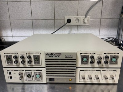 Audio Precision System One Audioanalyzer Audio Analyzer 6 Mon Gar  mit USB Adapt