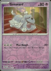 Greavard 100/197 Obsidian Flames Reverse Holo